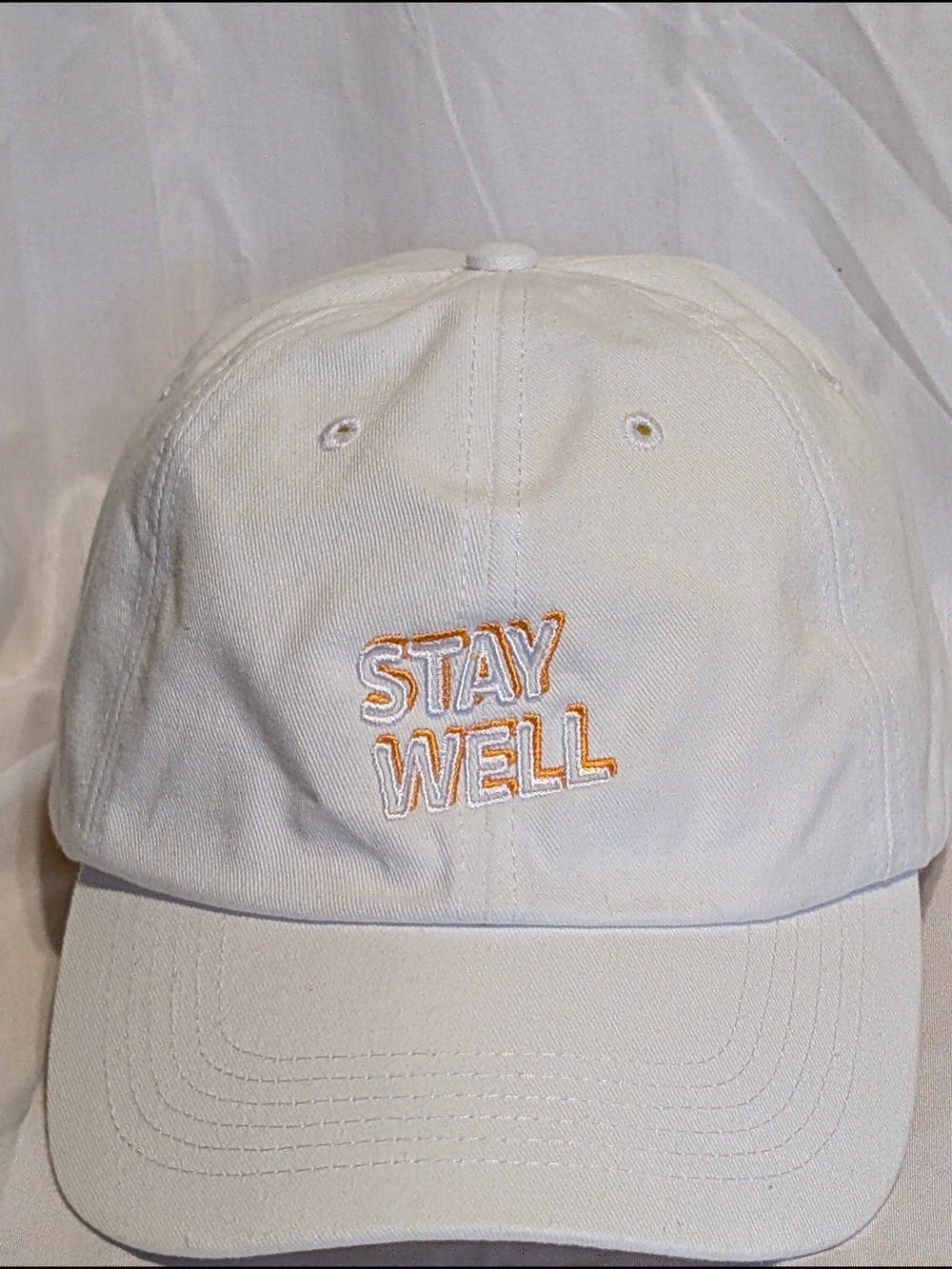 Quake City Caps "Stay Well" Embroidered Baseball Cap
